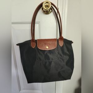 Longchamp Le Pliage Small Gunmetal